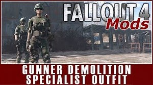Fallout 4 Mods - Gunner Demolition Specialist Outfit