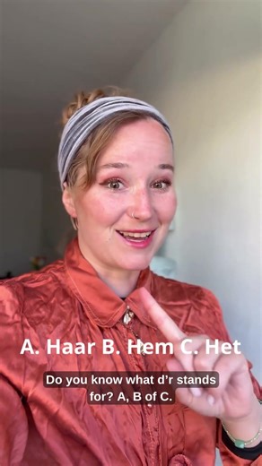 Learn Dutch with me - some words don’t sound like you are used to! #dutch