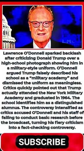 Lawrence O’Donnell’s Trump Rant Backfires After One Major Fact-Check!