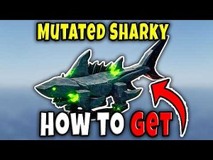 How to GET MUTATED SHARKY COMPANION FAST in FISCH FULL GUIDE LOCATION DROP Roblox