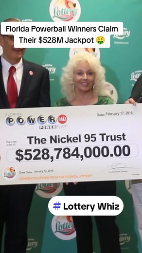 Florida Powerball Winners Claim $528 Million Jackpot