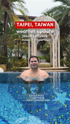 Taipei Weather Update — January 21, 2026 Cloudy and cool today with occasional light rain. Temps around 10–12°C, so bring a jacket and umbrella. #TaipeiWeather #TaiwanWinter #Taiwan #WeatherUpdate #Taipei | Passport to Everything