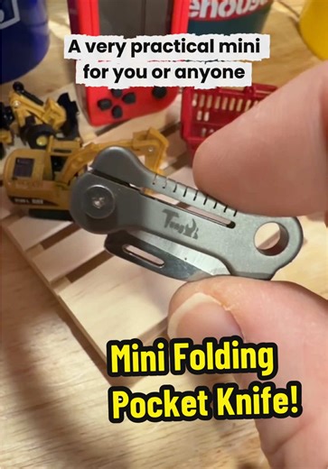 A mini that I recommend to anyone and everyone - perfect mini EDC #mini #edc #knife #tiktokshopcreatorpick #trending