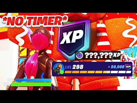 *NEW* FASTEST NO TIMER Fortnite XP Map to LEVEL UP FAST in Chapter 7 WINTERFEST