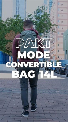 Convertible Backpack… or Identity Crisis?