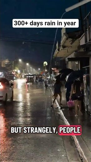 The Place Where It Never Stops Raining 😳