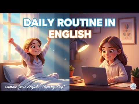 English Daily Routine - English Speaking Practice for Beginners