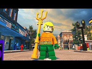 LEGO DC Super-Villains - Aquaman - Open World Free Roam Gameplay (PC HD) [1080p60FPS]