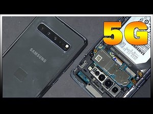 Samsung Galaxy S10 5G Disassembly Teardown Repair Guide. Mystery connector inside!