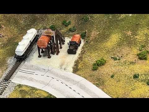 Putting Together an N-Scale Oil Depot (Whistle Stop Model) for My Layout