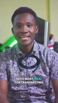 HDMI vs SDI vs LAN . Which cable do you use? #videocable #liveproduction #livestreaming #videography