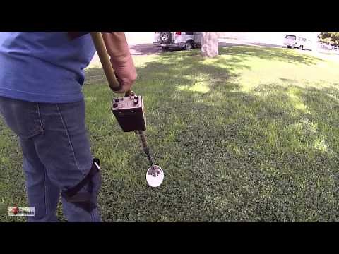 Tesoro Lobo Super Traq Metal Detector in the Park