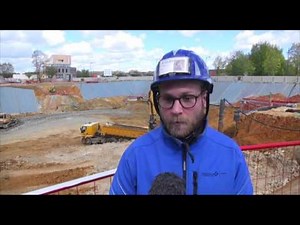 Chantier du Crédit agricole : le plus impresionnant du Mans