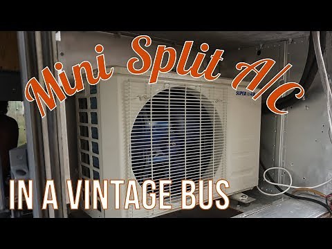 Mini Split Air Conditioner in an RV