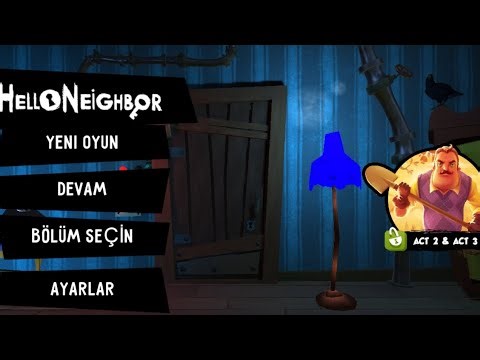 Hello Neighbor Speed Run Yaptım ve Kaçtım