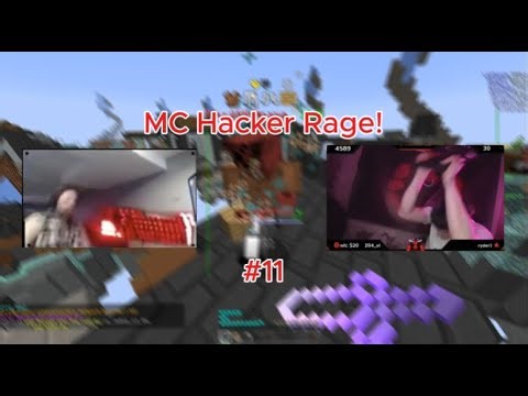 10 Minutes Of Minecraft Hacker Rage! #11