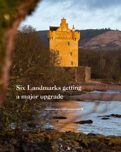 It’s a golden age for existing landmarks being upgraded and improved on an ambitious scale. Six of our most beloved properties are currently closed for major updates: enhancing their comfort, layouts, and energy efficiency. We're installing ground source heat pumps for renewable energy, draught-proofing and improving insulation, as well as safeguarding these precious places against the effects of climate change. Read more about the work taking place at Tixall Gatehouse, Saddell Castle, Laughton 