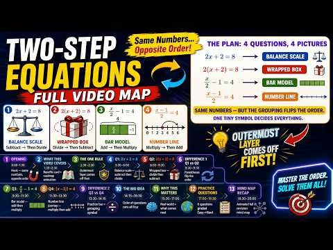 Two-Step Equations Explained (The Trick Nobody Tells You)