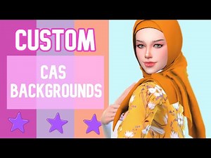 Tutorial Ganti Warna Cas Background The sims 4 || Custom Content CREATE-A-SIM (CAS) BACKGROUNDS!