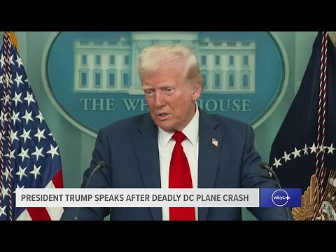 President Trump holds press conference on deadly DC plane crash: Full video