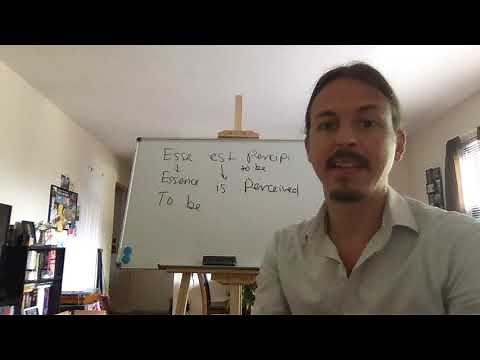 Video Lecture: Berkeley - Of the Principles of Human Knowledge