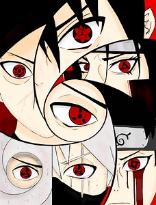 万華鏡写輪眼 - ibisPaint