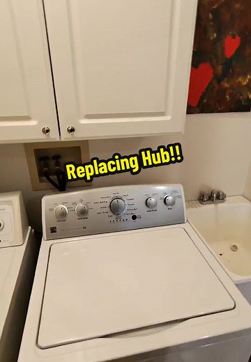 How to Replace the Hub on a Topload Washer