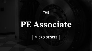 Private Equity Certification - Designed by 5 PE and LBO Veterans