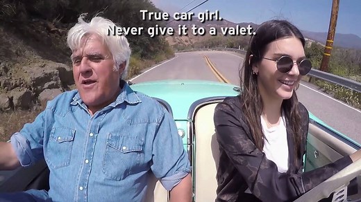 Friends don’t let friends drive their 1957 Corvette Stingray. Kendall Jenner gives Jay Leno a ride on Jay Leno's Garage TONIGHT at 10p ET/PT on CNBC! | Jay Leno's Garage
