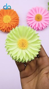 Handmade Paper Flowers🌸DIY Paper Flower Home Decoration Ideas #diy #craft #flowers #satisfying | DIY Crafts & Art