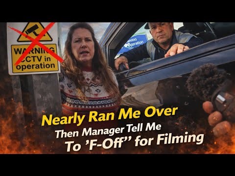 Told to ‘F Off’ for Filming… Then He Nearly Ran Me Over 🚗💥📹🚨😳