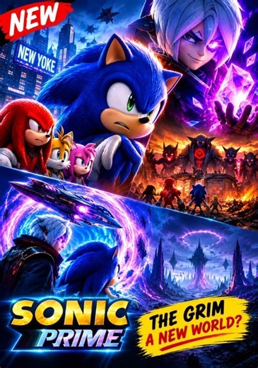 Sonic Was Attacked by a Mysterious New Enemy! ⚡😱 | Sonic Prime #movierecap #movieexplained #film