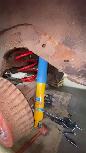 Car Electronics | Auto Parts on Instagram: "Finally got the rear back together. Energy Suspension bushings, BMR springs, Bilstein shocks. #chevrolet #chevelle #crewcab #chevy #abody"