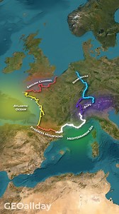 125K views · 1.3K reactions | What France has the best geography in all of Europe 勞 #france #europe #geography #maps #travel #history #uk #short #reel #facts | Geo All Day | Facebook