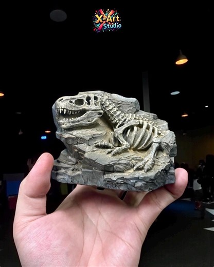 Hand-painted T-rex Fossil Sculpture – Museum Quality Paleontology Decor - Etsy Australia