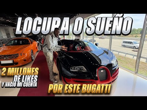 Madness or a dream? 2 million likes and I'll empty my account for this Bugatti 😱 keep watching