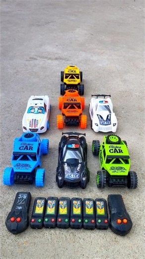 Best Remote Control Monster Car vs Police cars 😱🚨 #youtube #rccar #toys #yt