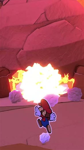 The saddest part of Paper Mario: The Origami King (Bob-omb explosion)