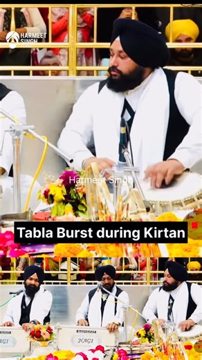 HarMeet Singh on Instagram: "Tabla Burst During Live Kirtan @Sri Fatehgarh Sahib Today Bhai Princepal Singh Ji Patiala Wale @princepal1722 #tabla #burst #livekirtan #fatehgarhsahib #chaarsahibzaade"