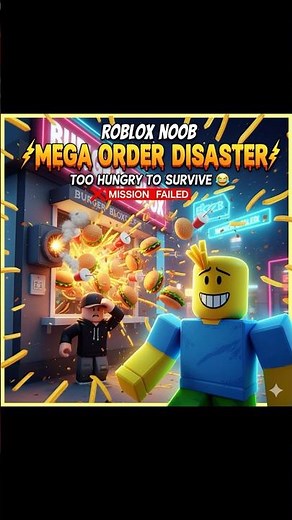 Roblox Noob vs Fast Food Drive Thru | Noob Orders Everything on the Menu! Roblox Drive-Thru Chaos💥