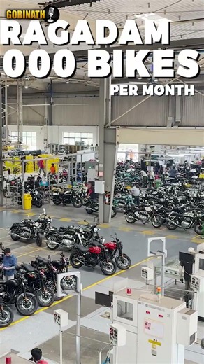 How Royal Enfield Builds 11 Lakh Bikes a Year! 🤯🏍️| Gobinath #shorts #throwback