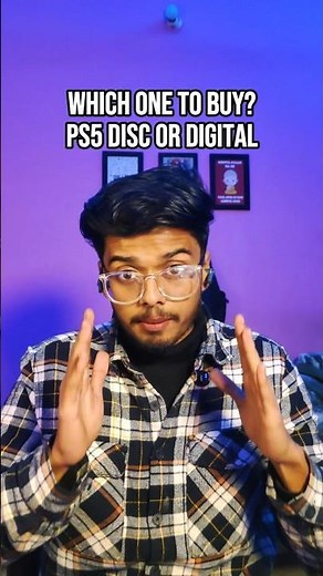 PS5 Disc vs Digital: Which One Should You Buy?🤔#ps5 #shorts