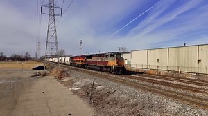 884 reactions · 33 shares | NS Oakwood Yard Action #railroad #railway #train #drone #rail #reels #winter #snow #cold #trains #rail #video #sunday | Craig Hensley Photography | Facebook