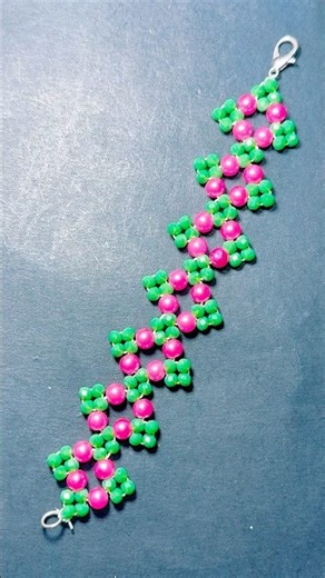 Bracelet tutorial with beads! Perfect gift idea 🎁✨ #diyideas #diy