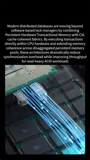 How CXL and Hardware TM Fixed Distributed Locks #techfacts #DistributedDatabases