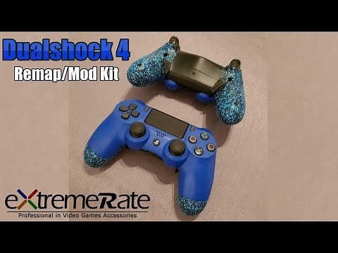 Extremerate Dawn 2.0 PS4 Dualshock 4 Remap Mod kit with trigger stops install guide