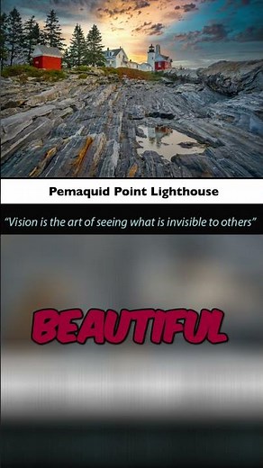 Discover the Beauty of Pemaquid Point Lighthouse
