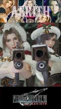[FF7 Rebirth] Aerith's new costume! Liven up the Christmas parade!