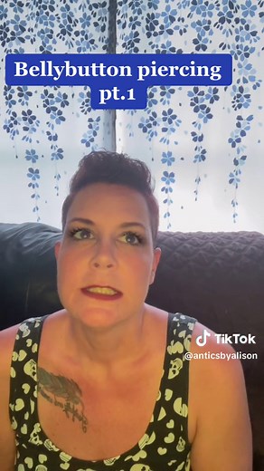 Belly button piercing part 1