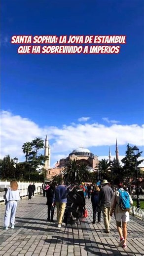 "Sabías que Santa Sofía fue la Catedral más grande del mundo por 1000 años?" #santasofia #turquia